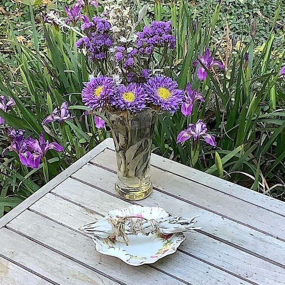 Prussia B Royal Chelsea Floral Dish Vintage Scalloped Candy Trinkets - Picture 12 of 16